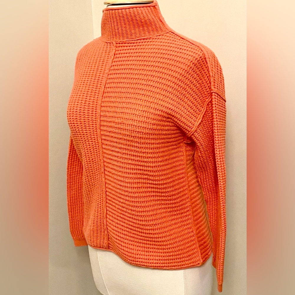 Sonoma Oak Orange SZ S Cozy Cabin Chic Minimalist Everyday Fall Autumn Sweater - Picture 5 of 10